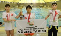 Şanlıurfa"da Yüzme Branşında Madalya Yağmuru!