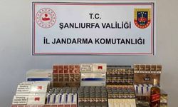 Şanlıurfa’da Tütün ve Alkol Kaçakçılarına Operasyon
