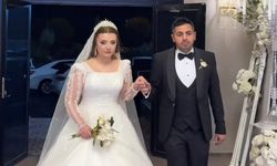 Ahmet Birden ile Feyza Göktepe görkemli bir törenle dünyaevine girdi