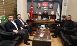AK Parti İlçe Başkanlarından İl Başkanı Günbeği’ye Ziyaret