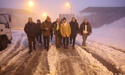 Yoğun Kar Yağışı Sonrası Eyyübiye’de Esnafa Geçmiş Olsun Ziyareti!