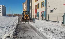Şanlıurfa Eyyübiye’de Okullar İçin Kar ve Buz Temizliği Seferberliği!