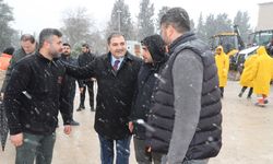 Şanlıurfa’da Kar Uyarısı Sonrası Haliliye Ekipleri Sahaya İndi