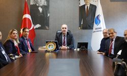 Gaziantep ve Köylerini Buluşturma Derneği’nden ŞUSKİ Genel Müdürü iZOL'A  Ziyaret