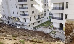 Karaköprü’de İstinat Duvarı Devrildi, 4 Daire Hasar Gördü!