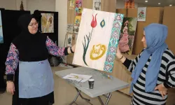 Karaköprü’de Resim Kursu İlgi Odağı Oldu!