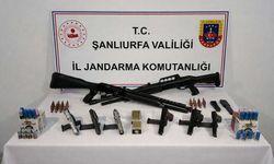 Şanlıurfa’da Jandarmadan Silah Operasyonu Çok Sayıda Silah Ele Geçirildi