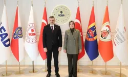 Yazmacı, İçişleri Bakanı Mustafa Çiftçi’yi Ziyaret Etti