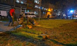 Şanlıurfa’da Parklara Bahar Dokunuşu Gece Devam Ediyor!