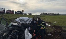 Şanlıurfa’da TIR ile hafif ticari aracın çarpıştı