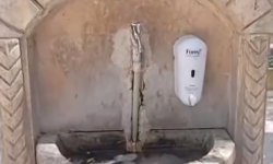 Balıklıgöl’de çeşme görüntüleri gündem oldu