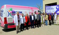 İl Sağlık Müdürlüğü’nden kırsalda mobil sağlık çalışması