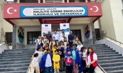 Şanlıurfa’da Görme Engelli Öğrencilerden Doğa İçin Anlamlı Etkinlik