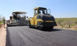 Şanlıurfa’da 14 Kilometrelik Yol Asfaltlanıyor