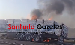 Şanlıurfa’da TIR Yangını Paniğe Neden Oldu