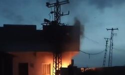 Şanlıurfa Birecik’te Korkutan Trafo Yangını