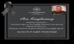 Şanlıurfa'da Sağlık Camiasını Üzen Haber