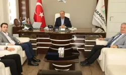 Karaköprü’de Önemli Buluşma: Başkan Nihat Çiftçi, İl Müdürü İsa Gülgür’ü Ağırladı