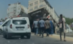 Şanlıurfa’da Feci Kaza! Yakıt Tankeri ile Kamyon Çarpıştı: 2 Yaralı