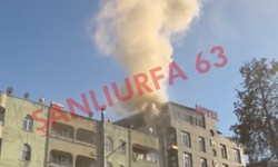 Şanlıurfa Topçu Meydanı'ndaki Yangın Korku Dolu Anlar Yaşattı!