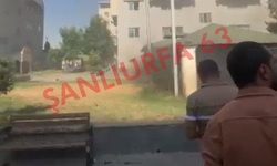 Şanlıurfa'da Park Halindeki Motosiklet Bir Anda Alev Topuna Döndü!