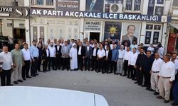 AK Parti Şanlıurfa İl Başkanı Günbegi Akçakale'de Temaslarda Bulundu!