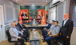 Cevahir Asuman Yazmacı'dan MHP Şanlıurfa İl Başkanlığına Hayırlı Olsun Ziyareti