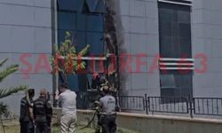 Harran Üniversitesi Hastanesi'nde Korkutan Yangın!
