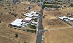 Şanlıurfa'da Siverek Hayvan Pazarı'nın 3 kilometrelik yolu asfaltlandı