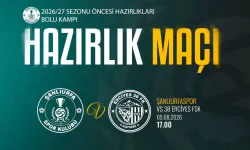 Bolu Kampında Şanlıurfaspor'u Erciyes 38 FK Bekliyor