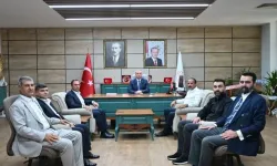 Şanlıurfa'da İl Millî Eğitim Müdürlüğü'ne Tebrik Ziyareti