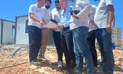 Şanlıurfa'da Bozova Öğretmenevi İnşaatında Son Durum