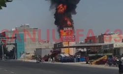 Şanlıurfa’da Elektrik Trafosu Büyük Bir Gürültüyle Patladı