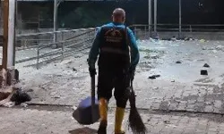 Haliliye'de Pazar Sonrası Temizlik Mesaisi