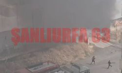 Haliliye’de Oto Yıkama Dükkanında Yangın Çıktı