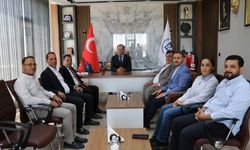 ŞUTSO Heyetinden SMMM Odası Başkanı Genç’e Hayırlı Olsun Ziyareti