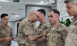 Şanlıurfa’da Jandarma Personeli Yeni Rütbelerini Aldı