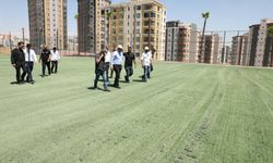 Karaköprü’de Futbol Sahası İçin Çalışmalar Devam Ediyor