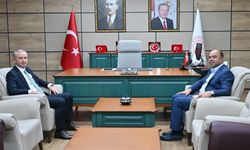 Nihat Çiftçi’den Hasan Kökrek’e Hayırlı Olsun Ziyareti