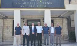 Şanlıurfa İl Milli Eğitim Müdürü Hasan Kökrek’ten Meslek Lisesine Ziyaret
