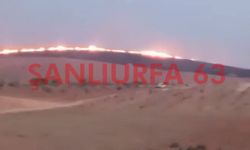 Şanlıurfa Karaköprü’de Anız Yangını Büyümeden Söndürüldü