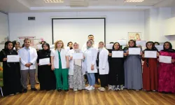 Şanlıurfa’da Gebe Okulu’nda Eğitim Alan Anne Adayları Mezun Oldu