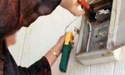 Şanlıurfa’da Kaçak Elektrik Denetimi Sırasında Sayaca Müdahale Edildi