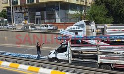 Şanlıurfa’da Uçaksavar Alt Geçidinde Korkuluklar Yola Saçıldı