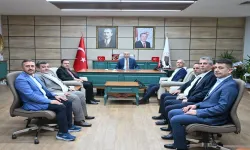 ŞUTSO’dan Hasan Kökrek’e hayırlı olsun ziyareti
