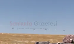 TEKNOFEST Öncesi Şanlıurfa Semaları Helikopterlerle Hareketlendi