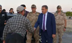 Şanlıurfa Valisi Hasan Şıldak Deprem Bölgesinde İncelemelerde Bulundu
