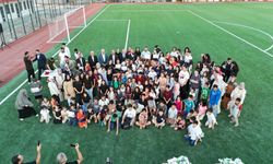 Şanlıurfa’da Yaz Spor Kurslarını Tamamlayan Çocuklar Belgelerini Aldı