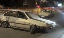 Şanlıurfa’da Kontrolden Çıkan Araç Direğe Çarptı