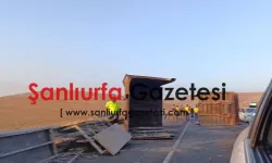 Şanlıurfa Viranşehir’de TIR Dehşeti! Sürücü Ağır Yaralandı